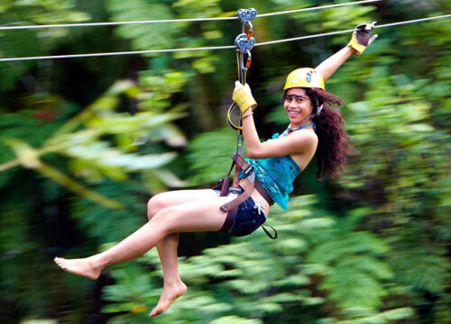 Sleeping Giant Zipline & Orchid Fall Jungle Safari