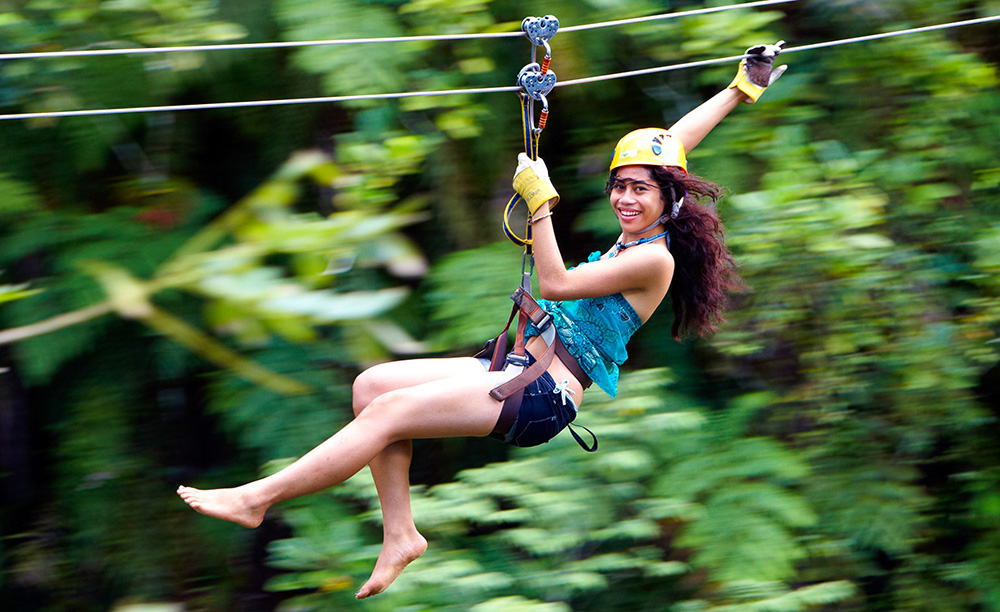 Sleeping Giant Zipline & Orchid Fall Jungle Safari